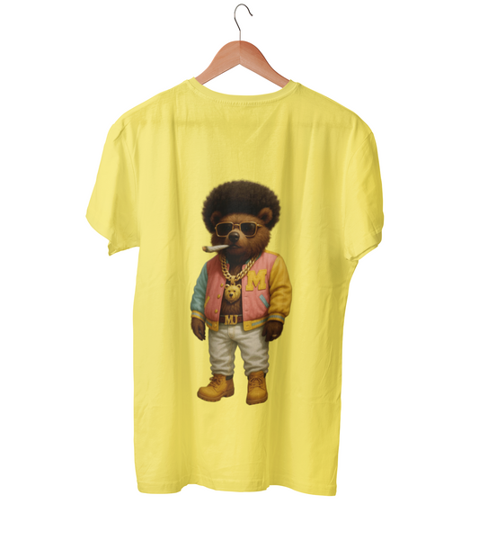 Baby blue/Pink/Yellow Varsity jacket Tee